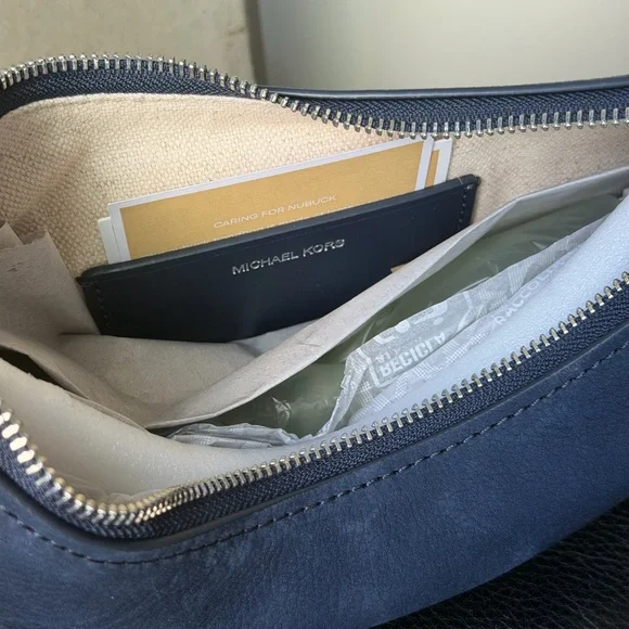 Michael Kors Nolita Navy Blue Shoulder Bag - Picture 4 of 4